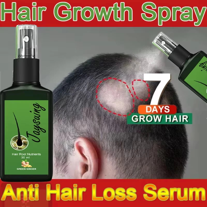 Fast Hair Growth Serum Spray Anti Hair Loss Prevent Baldness Scalp