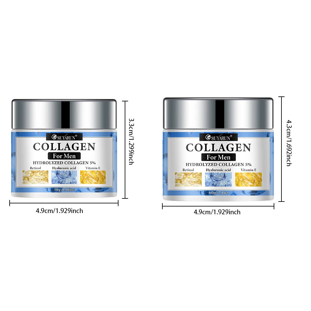 SUYARUN Retinol & Collagen Face Cream for Men - Anti-Aging