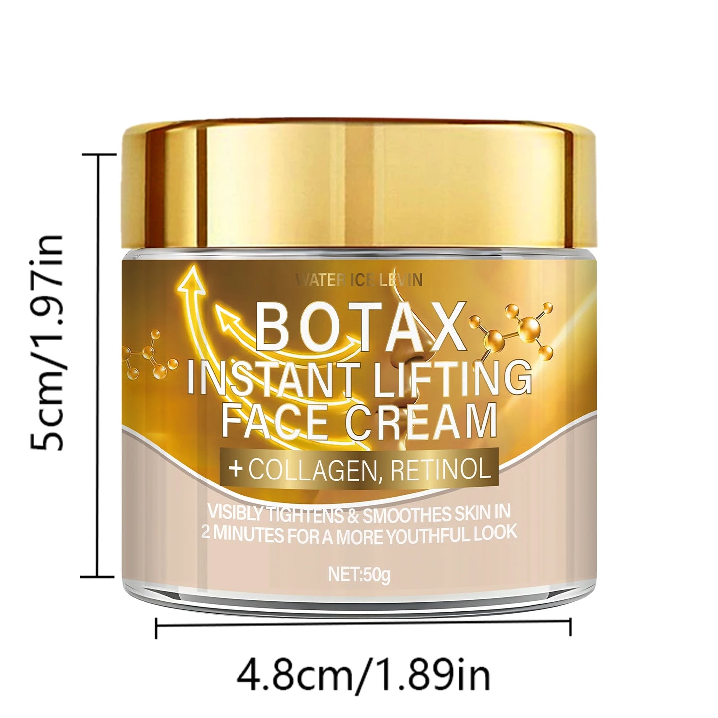 Botax Instant Lifting Face Cream Collagen Retinol Formula Firms