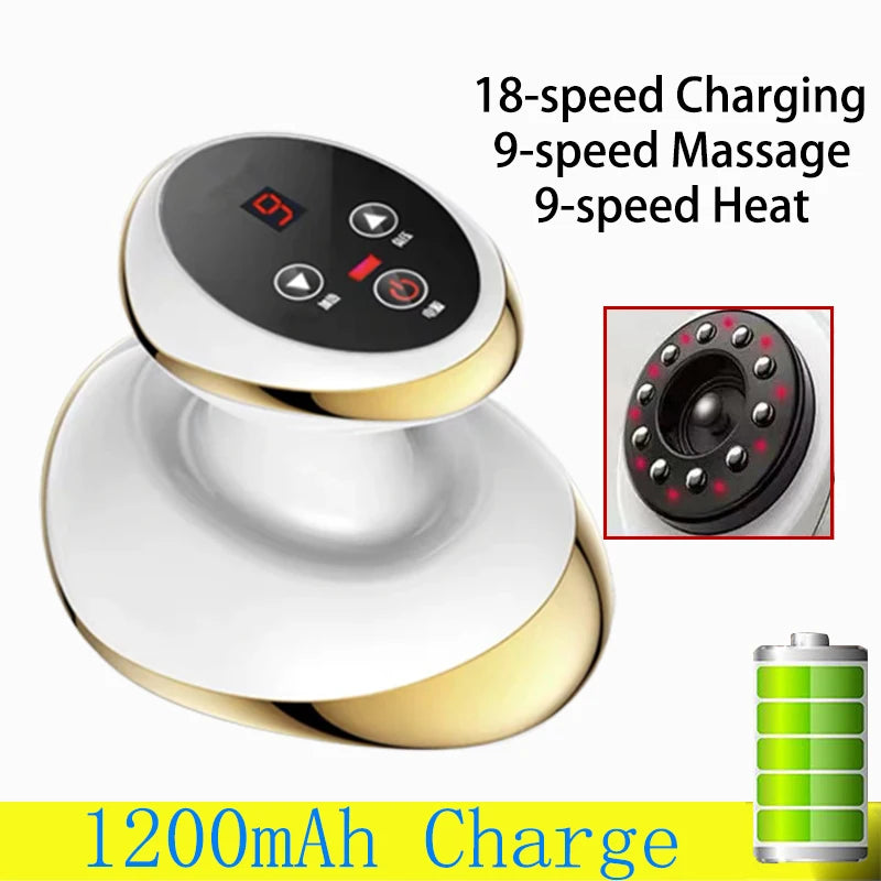 Home Electric Guasha Scraping Massage Cupping Body Massager