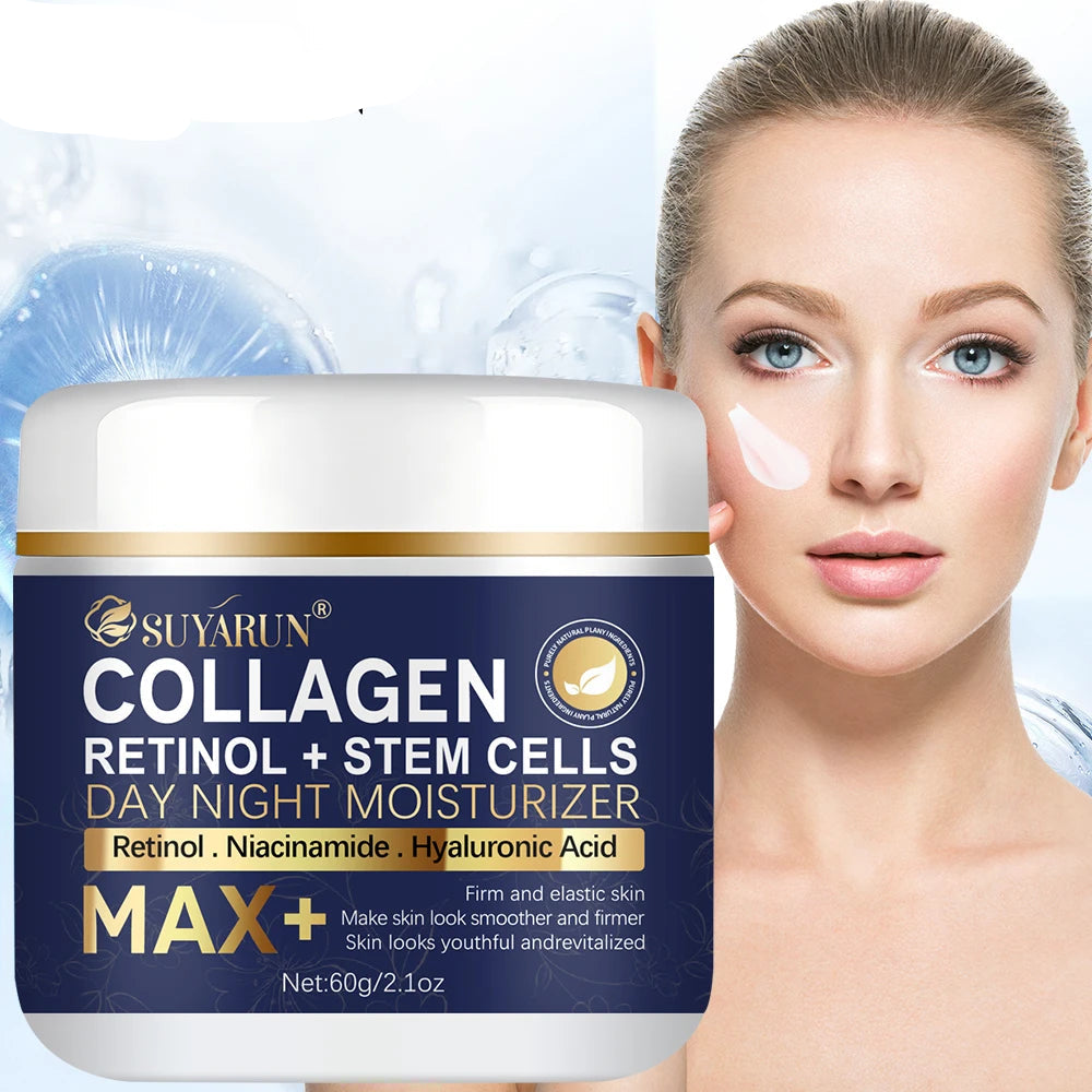 Anti-Aging Retinol Collagen Stem Cell Face Cream - Firming Hydrating