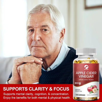 Kexinsh Apple Cider Vinegar Capsules Slimming Products Balancing