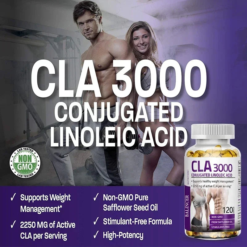 CLA 3000 Ultra High Potency for Healthy Weight Management Lean