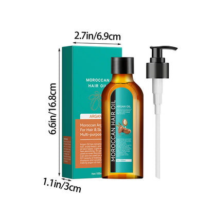 Moroccan Hair Care Oil, Hair Care Oil For Dry Damaged Hair Men