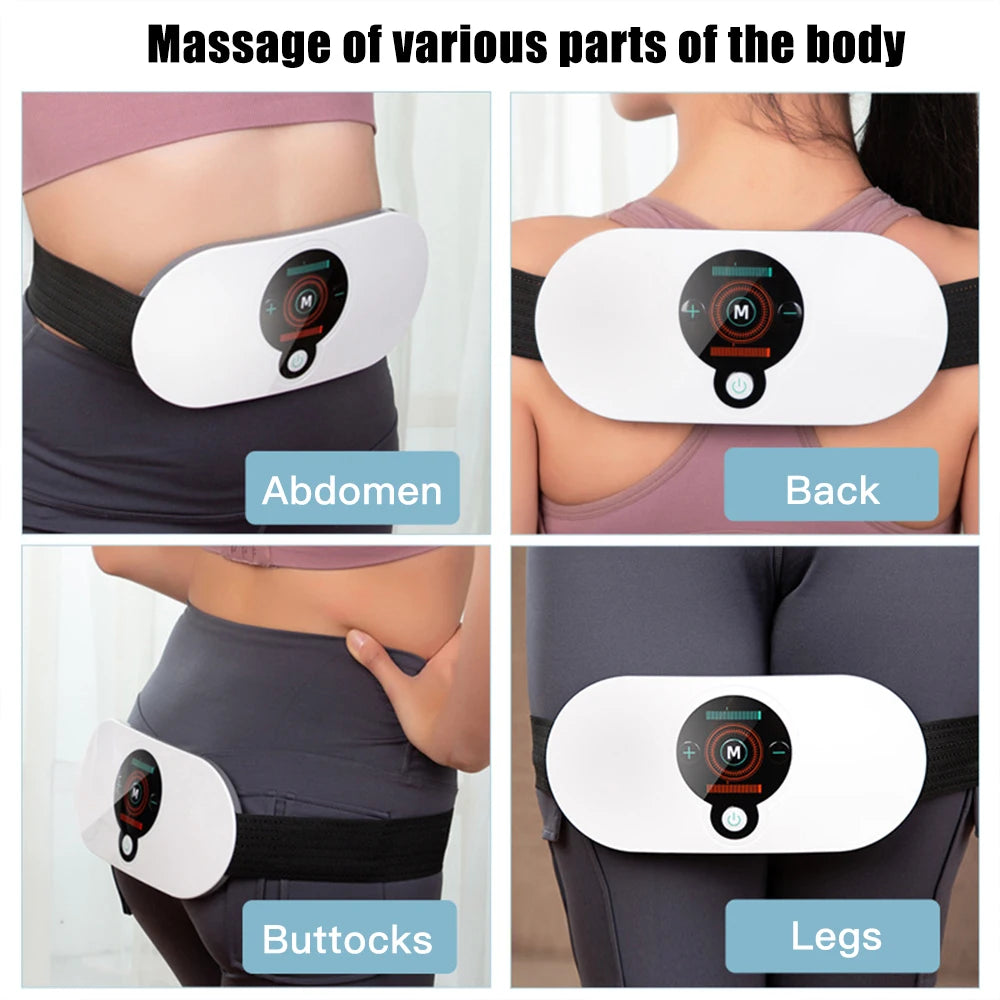 EMS Abdominal Slim Massager Electric Waist Trainer Fat Cellulite