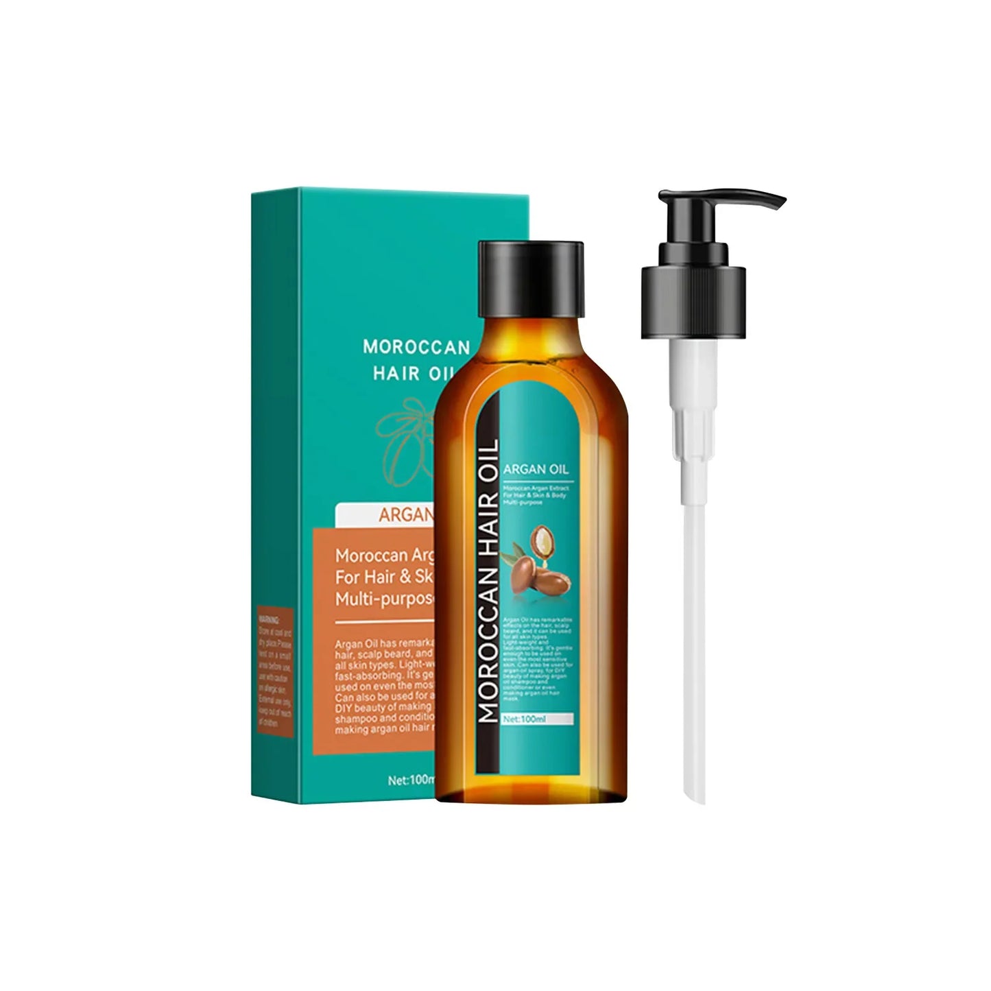 Moroccan Hair Care Oil, Hair Care Oil For Dry Damaged Hair Men