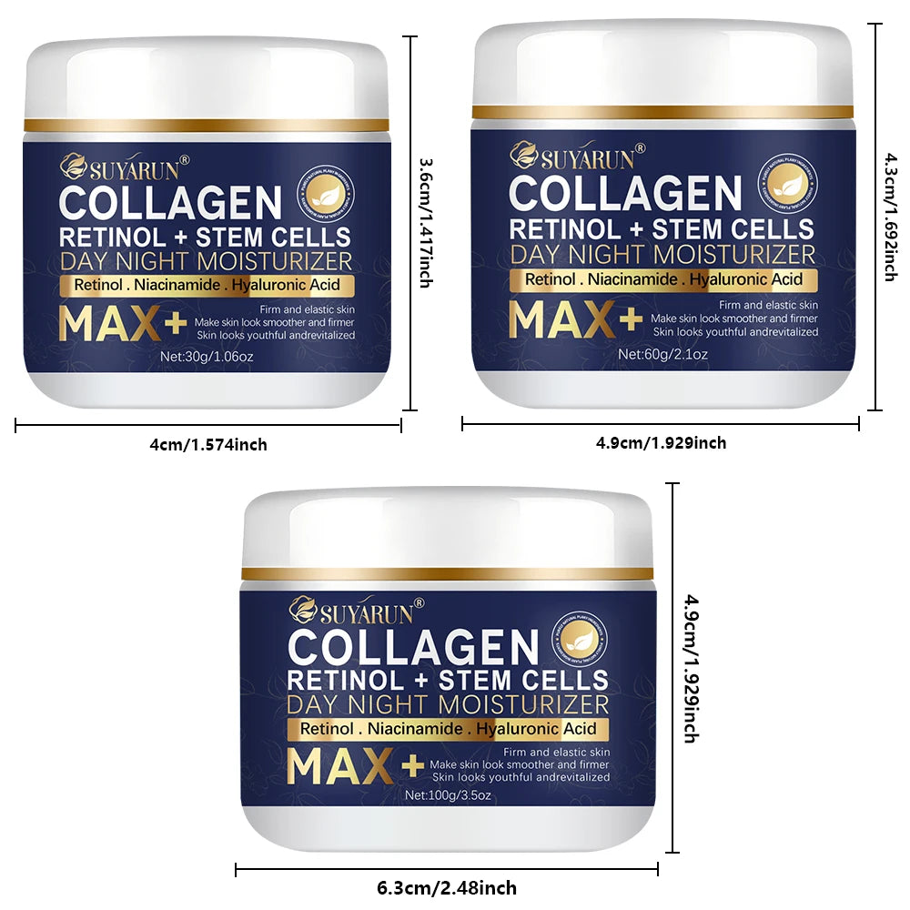 Anti-Aging Retinol Collagen Stem Cell Face Cream - Firming Hydrating