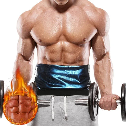 Men Sweat Sauna T-shirt Waist Trainer Suit Body Shapers