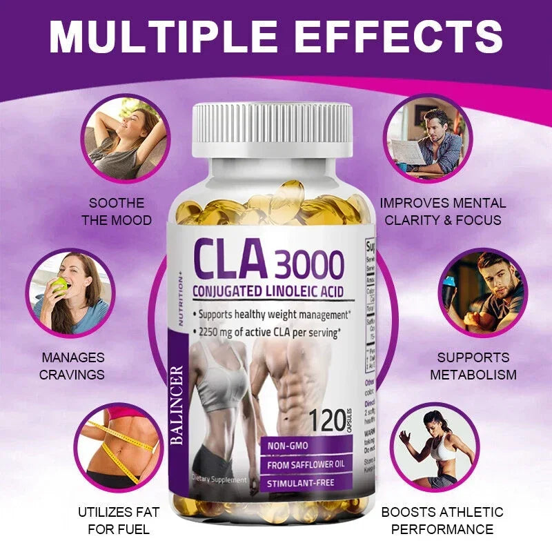 CLA 3000 Ultra High Potency for Healthy Weight Management Lean