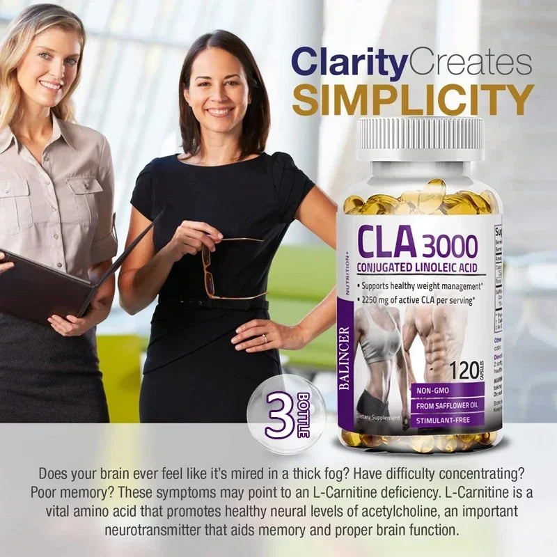 CLA 3000 Ultra High Potency for Healthy Weight Management Lean