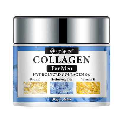 SUYARUN Retinol & Collagen Face Cream for Men - Anti-Aging