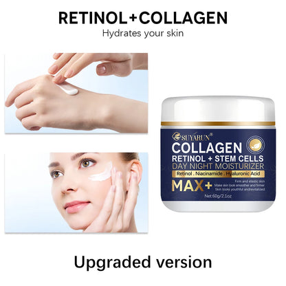 Anti-Aging Retinol Collagen Stem Cell Face Cream - Firming Hydrating