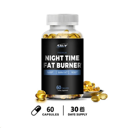 Nighttime Fat Burning Supplement - Promotes Sleep Quality,