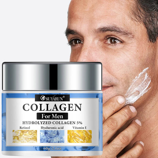 SUYARUN Retinol & Collagen Face Cream for Men - Anti-Aging
