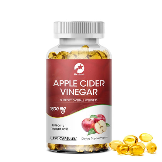 Kexinsh Apple Cider Vinegar Capsules Slimming Products Balancing