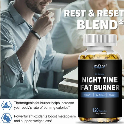 Nighttime Fat Burning Supplement - Promotes Sleep Quality,